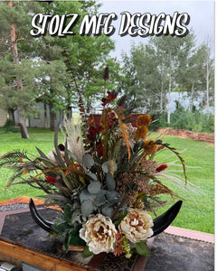 Horn Floral Arrangement 6