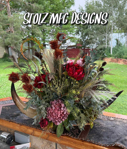 Horn Floral Arrangement 8